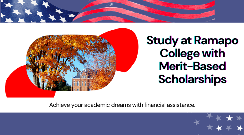 Study in USA: Ramapo College Merit Scholarships USA 2023/2024