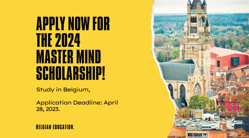 Master Mind Scholarship in Belgium