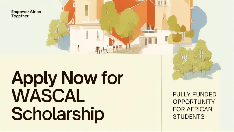 German Government WASCAL Scholarship for Africans 2025 | Fully Funded