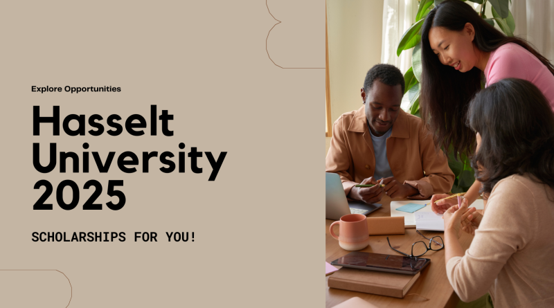 Hasselt University 2025 Scholarships for International Students