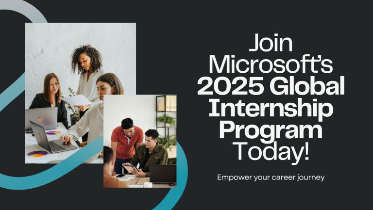 Microsoft 2025 Global Internship Program