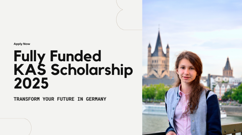 Fully Funded 2025 KAS Scholarship in Germany