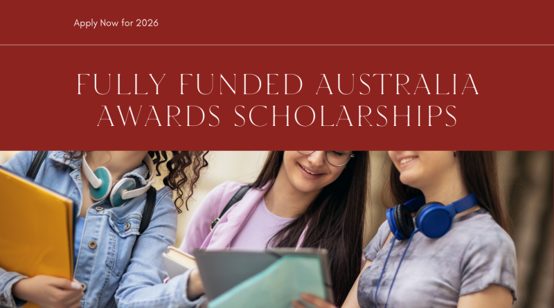 Fully Funded Australia Awards Scholarships 2026