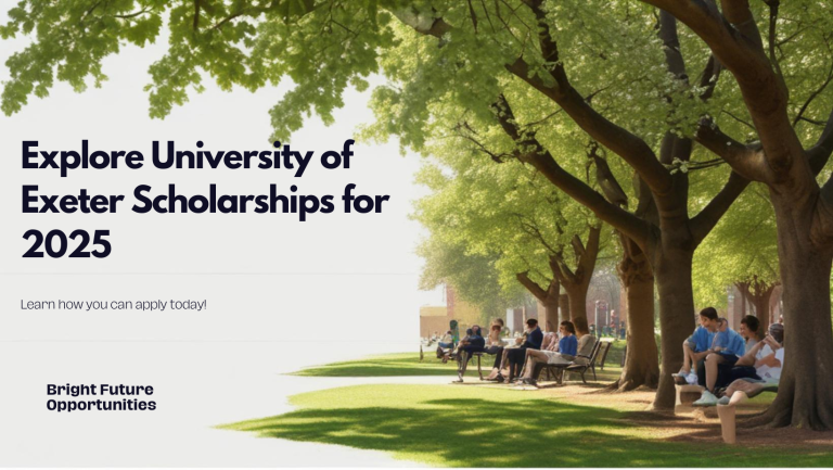 University of Exeter Scholarships 2025 | How to Apply