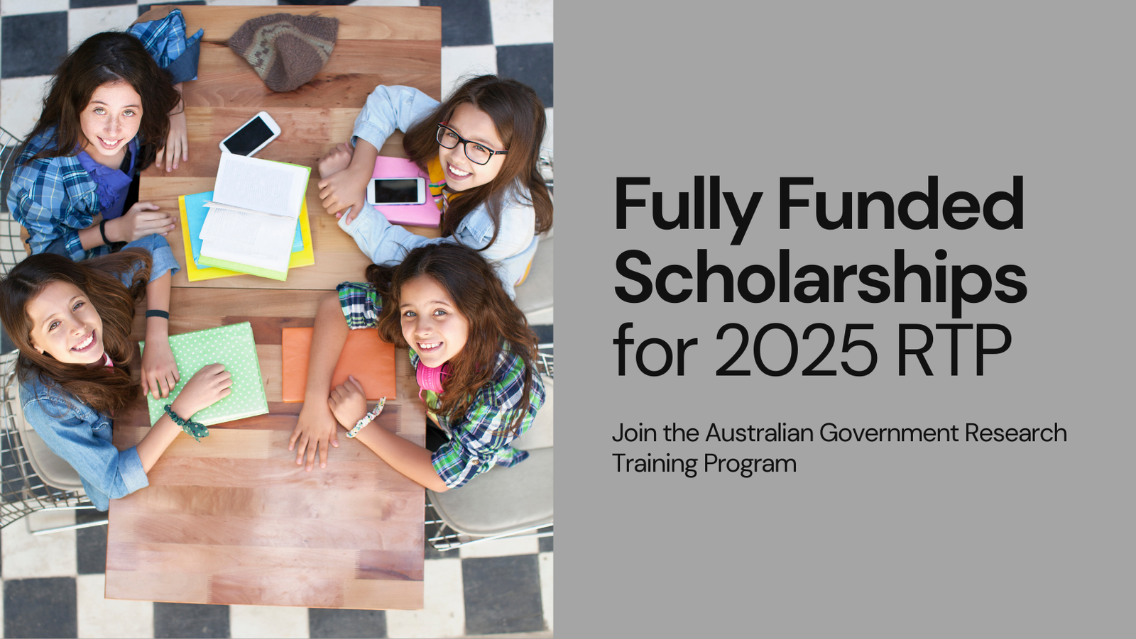 Australian Government Research Training Program (RTP) 2025 | Fully Funded Scholarships