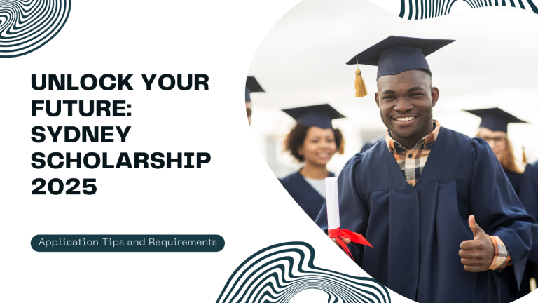 Sydney International Undergraduate Scholarship 2025 – Application Process & Requirements