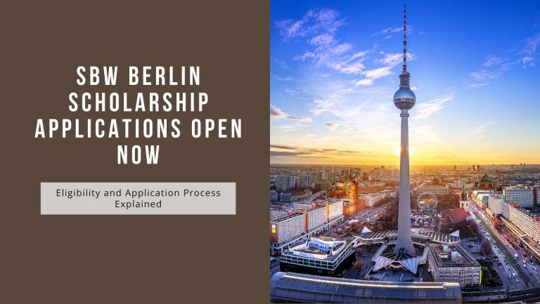 SBW Berlin Scholarship 2025 – How to Apply & Eligibility
