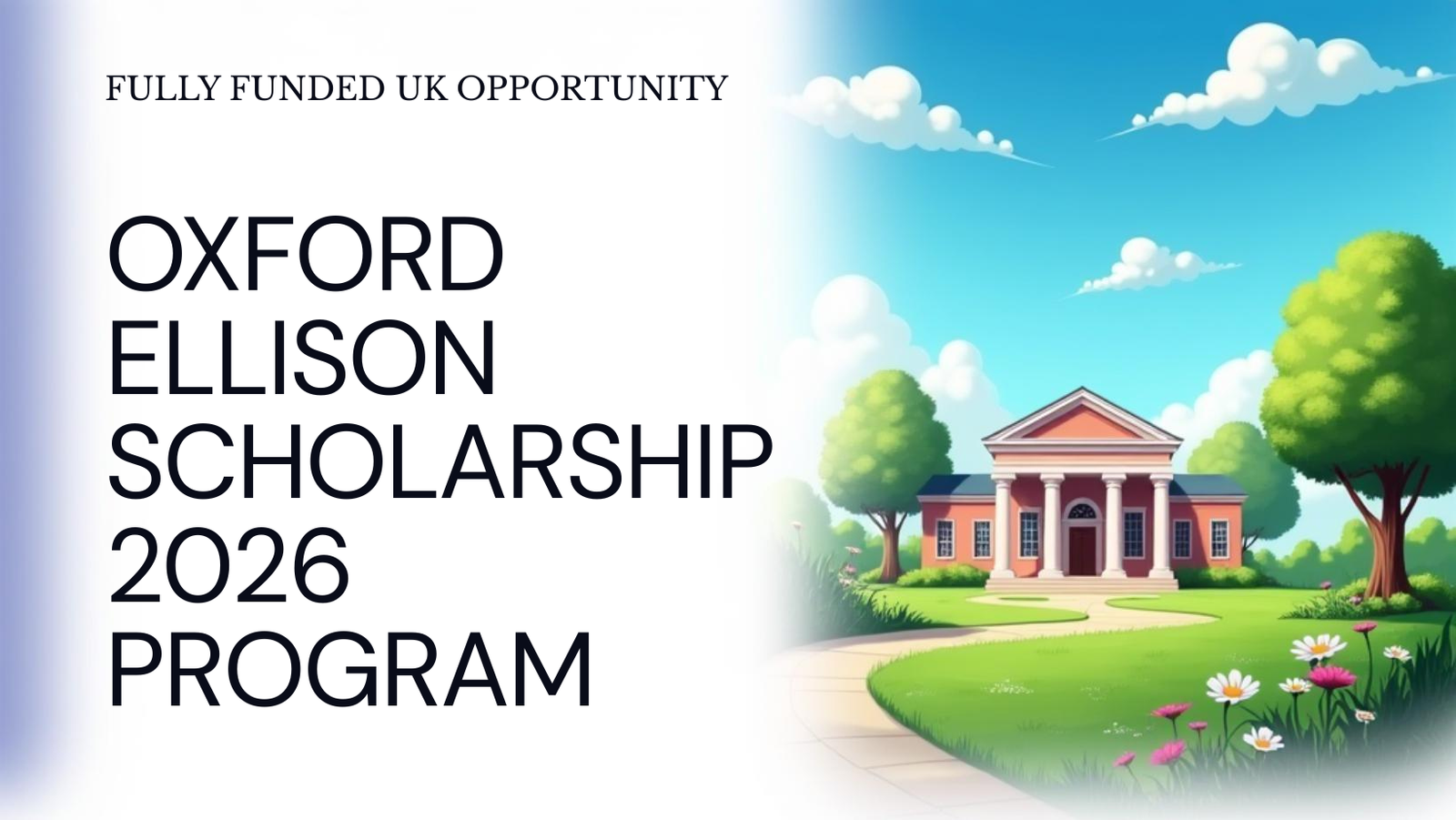 Oxford Ellison Scholarship