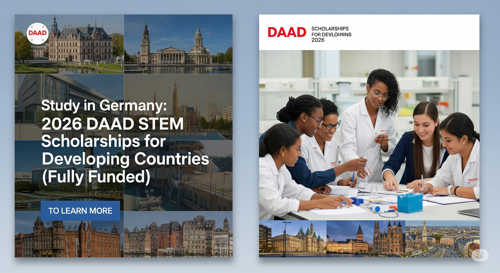Study in Germany: 2026 DAAD STEM Scholarships for Developing Countries (Fully Funded)