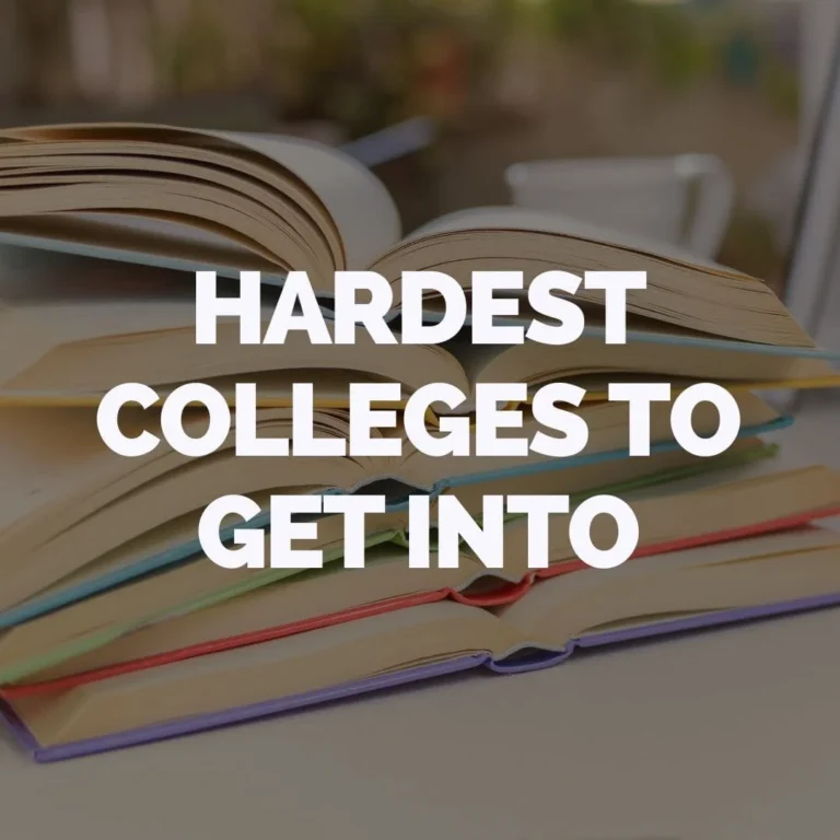 hardest colleges to get into