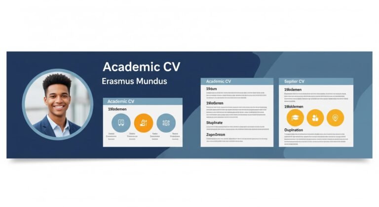 Step-by-Step Guide to Writing an Academic CV for Erasmus Mundus Applications
