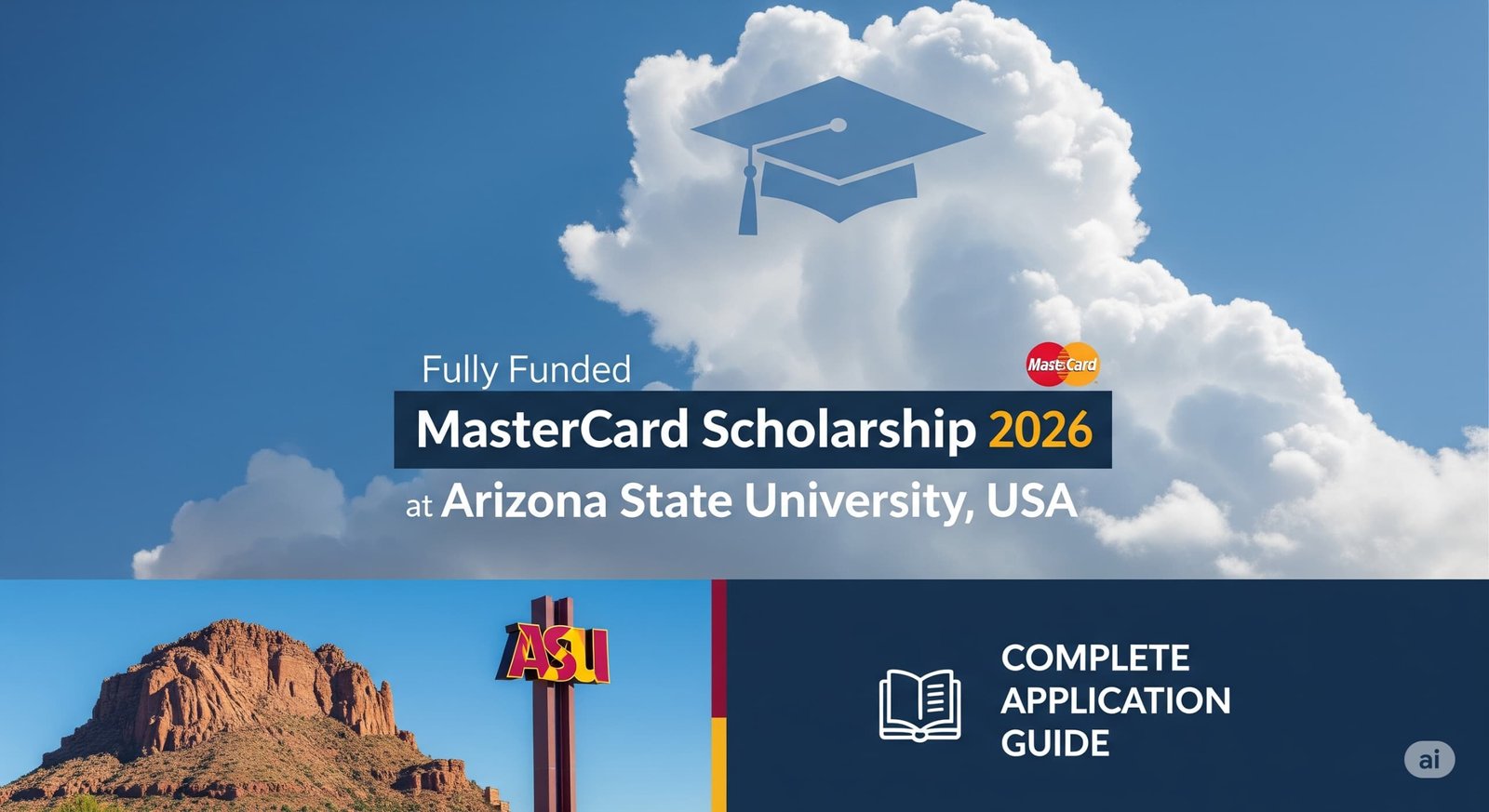 Fully Funded MasterCard Scholarship 2026 at Arizona State University, USA | Complete Application Guide