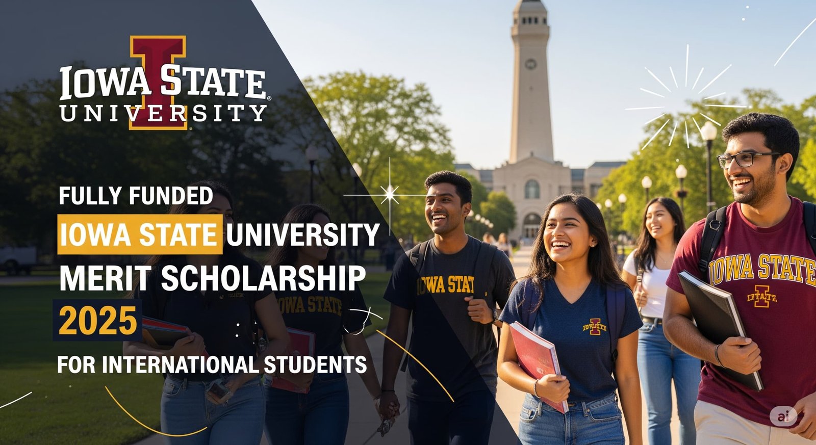 Fully Funded Iowa State University Merit Scholarship 2025 for International Students