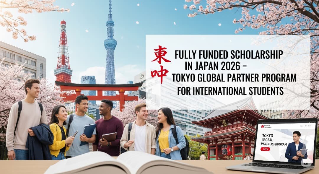 Fully Funded Scholarship in Japan 2026 – Tokyo Global Partner Program for International Students