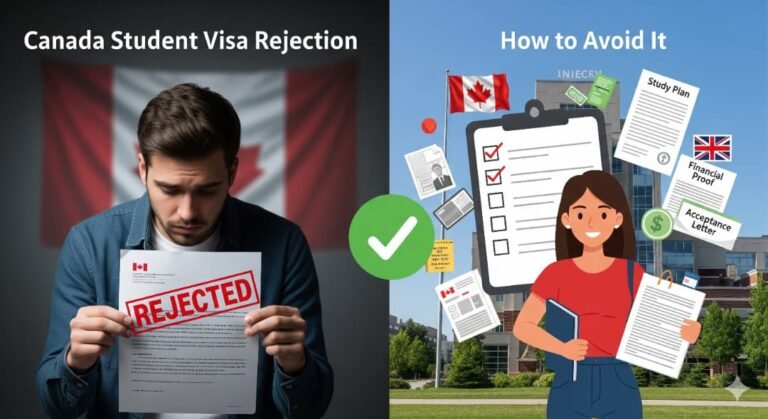 Canada Student Visa Rejection: 7 Common Reasons + How to Avoid Them (2025 Guide)