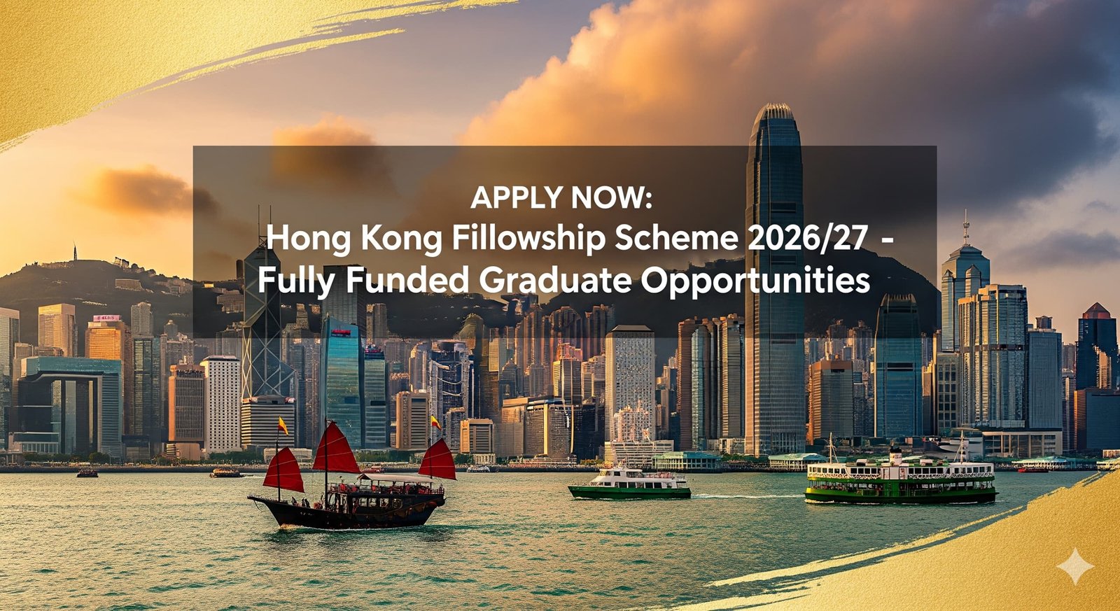 Apply Now: Hong Kong Fellowship Scheme 2026/27 - Fully Funded Graduate Opportunities