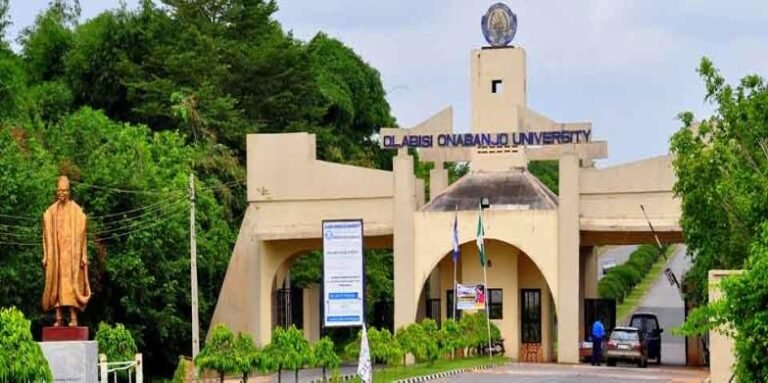 Olabisi Onabanjo University cut-off mar