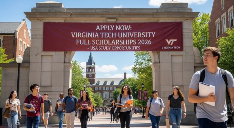 Apply Now: Virginia Tech University Full Scholarships 2026 - USA Study Opportunities