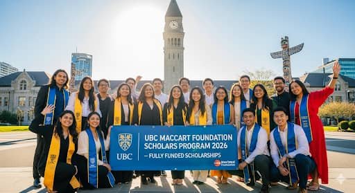 University of British Columbia Scholarship 2026 - MasterCard Foundation Full Funding for International Students