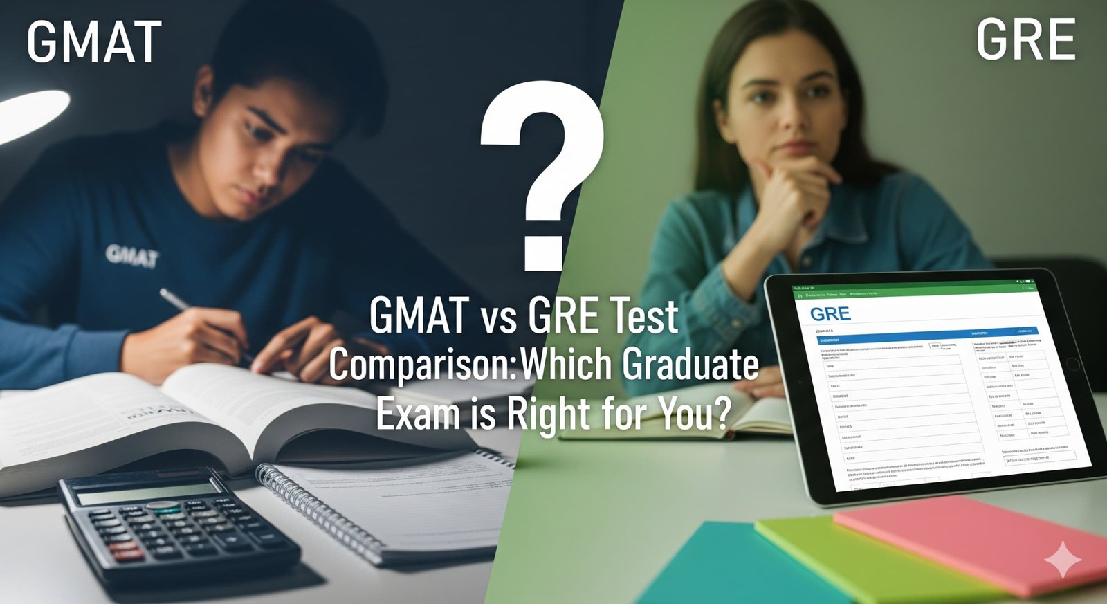 GMAT vs GRE Test Comparison: Which Graduate Exam is Right for You