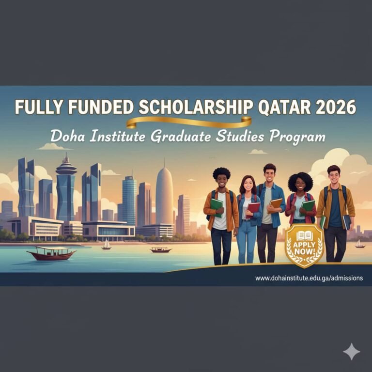 Fully Funded Scholarship Qatar 2026: Doha Institute Graduate Studies Program