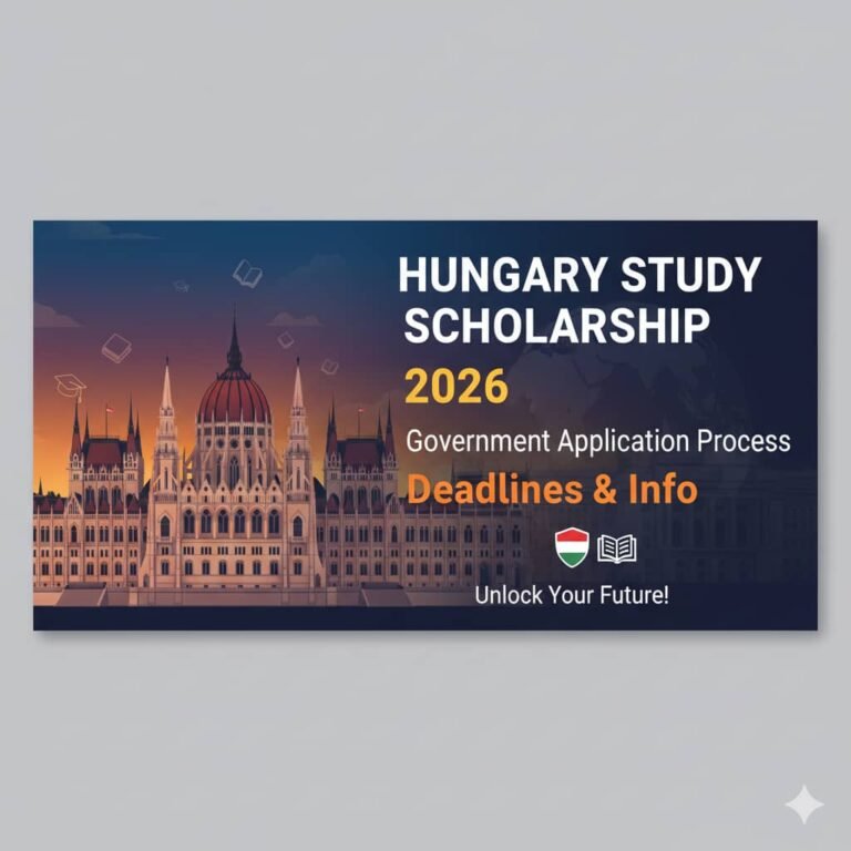 Hungary Study Scholarship 2026: Government Application Process & Deadlines