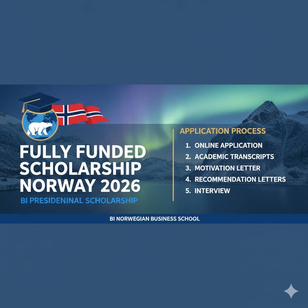 Fully Funded Scholarship Norway 2026: BI Presidential Application Process