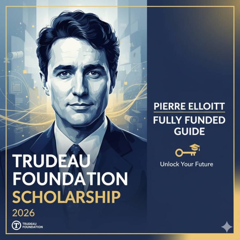 Trudeau Foundation Scholarship 2026: Pierre Elliott Fully Funded Guide