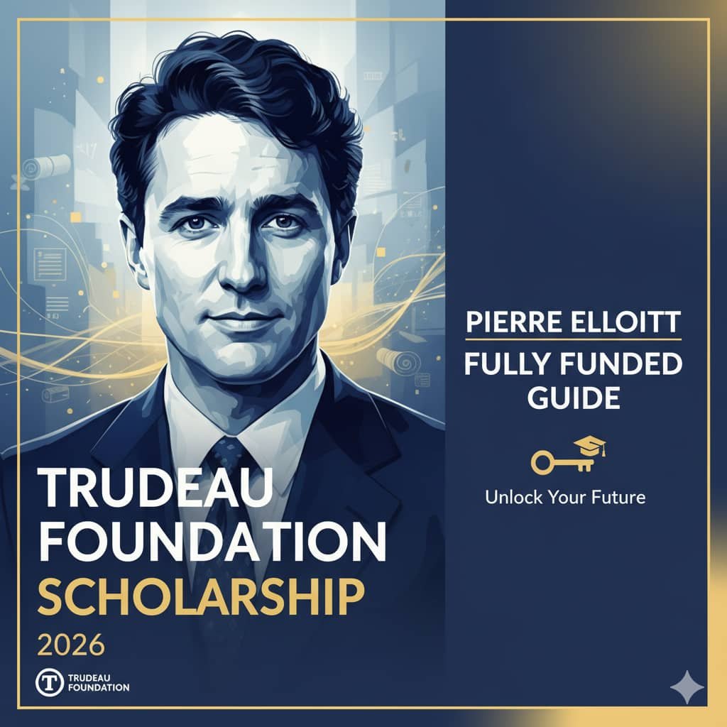 Trudeau Foundation Scholarship 2026: Pierre Elliott Fully Funded Guide