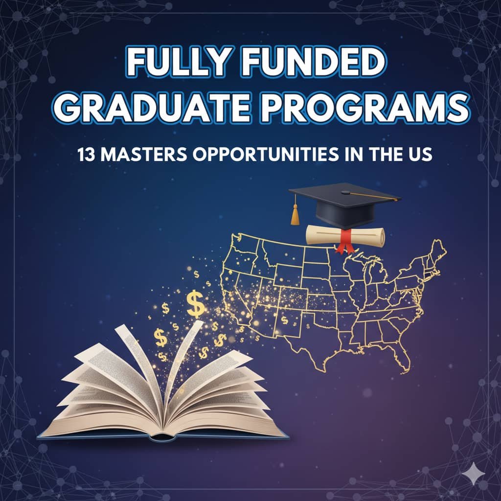 Fully Funded Graduate Programs: 13 Masters Opportunities in the US