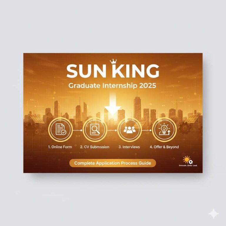 Sun King Graduate Internship 2025: Complete Application Process Guide