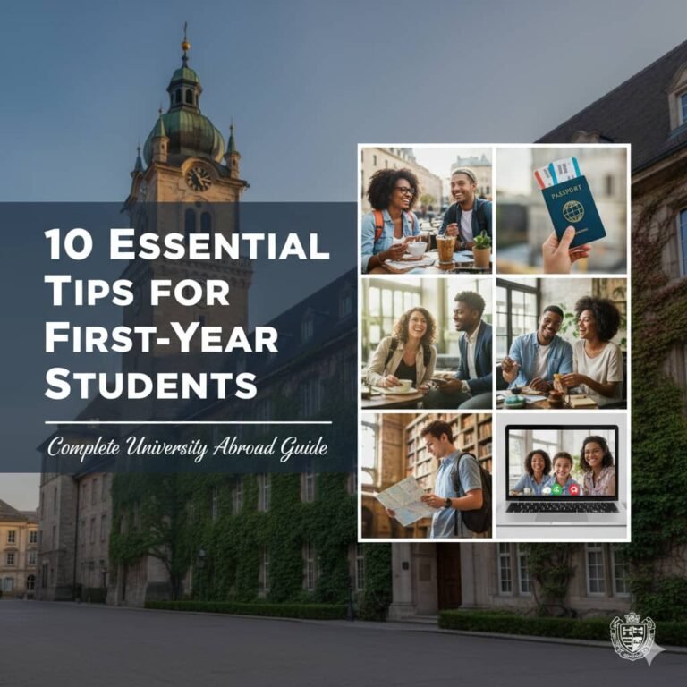 10 Essential Tips for First-Year Students: Complete University Abroad Guide