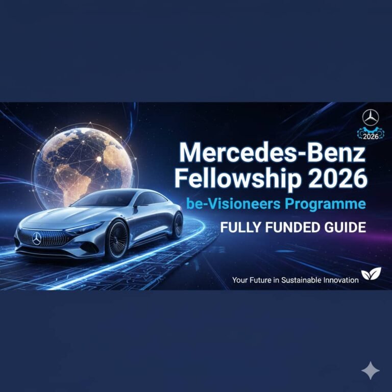 Mercedes Benz Fellowship 2026: be-Visioneers Programme Fully Funded Guide