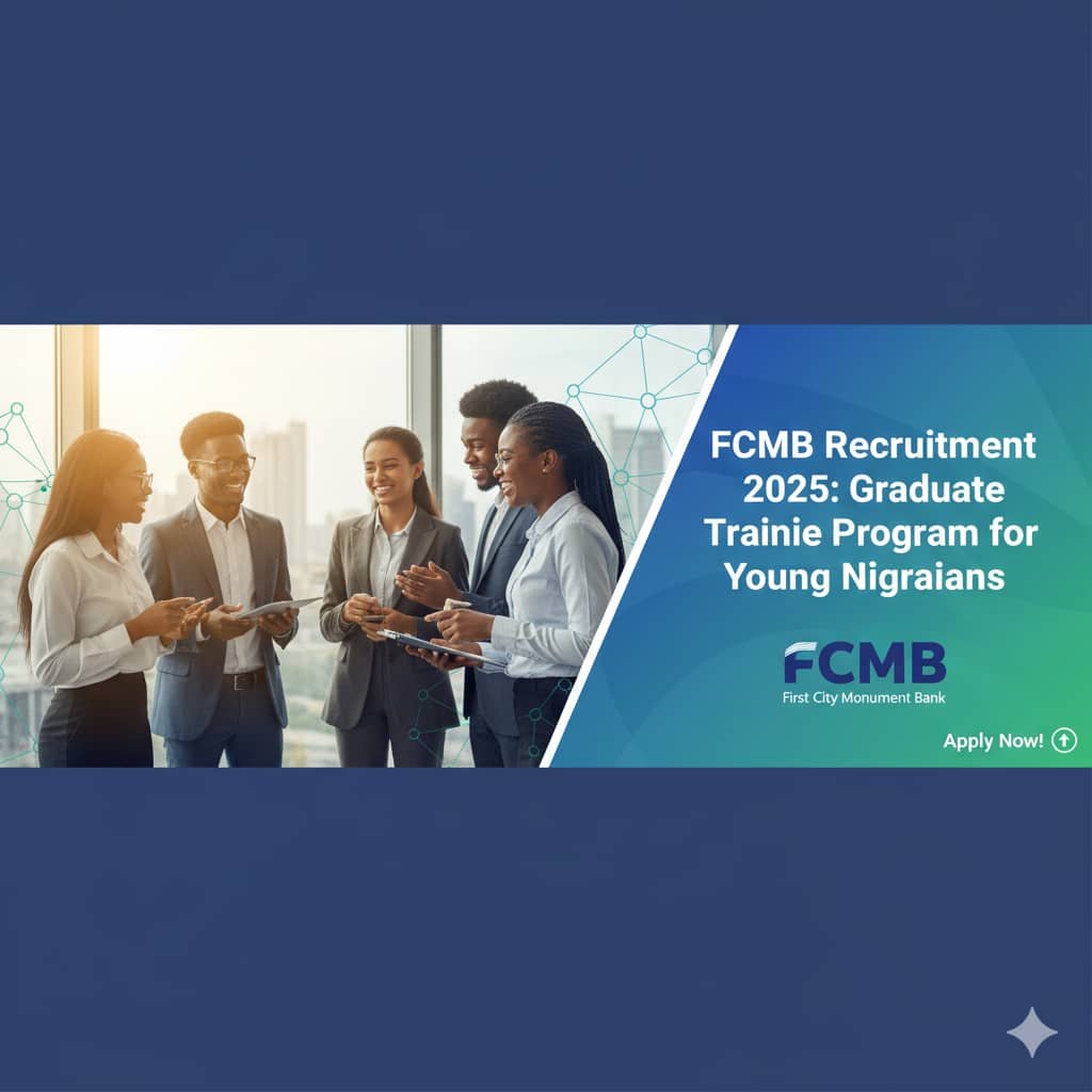 FCMB Recruitment 2025: Graduate Trainee Program for Young Nigerians
