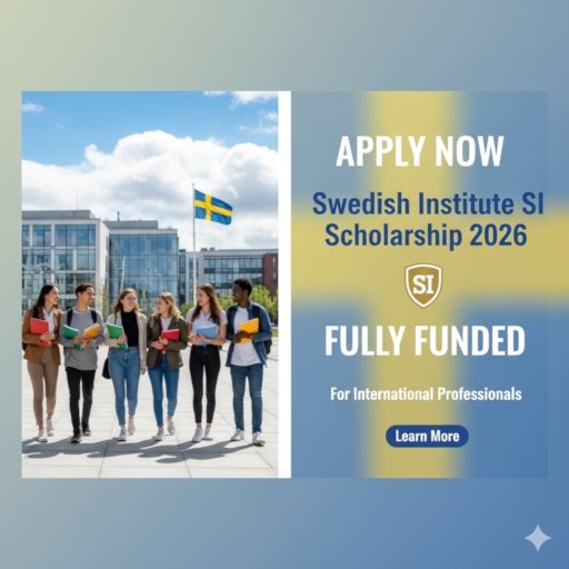 Apply Now: Swedish Institute SI Scholarship 2026 – Fully Funded for International Professionals