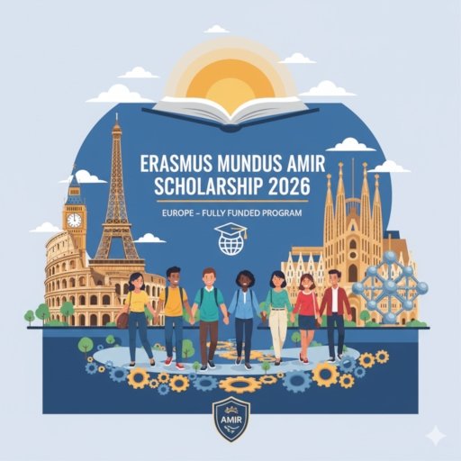 Erasmus Mundus AMIR Scholarship 2026 Europe – Fully Funded Program