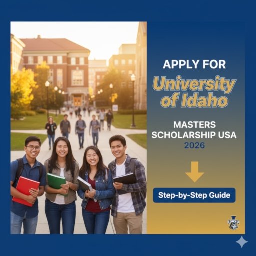 Apply for University of Idaho Masters Scholarship USA 2026 | Step-by-Step Guide