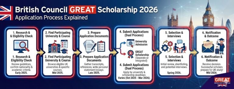 British Council GREAT Scholarship 2026 Application Process Explained