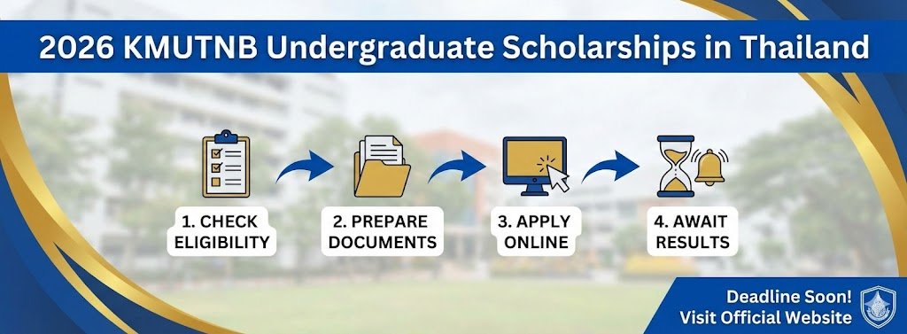 How to Apply for 2026 KMUTNB Undergraduate Scholarships in Thailand